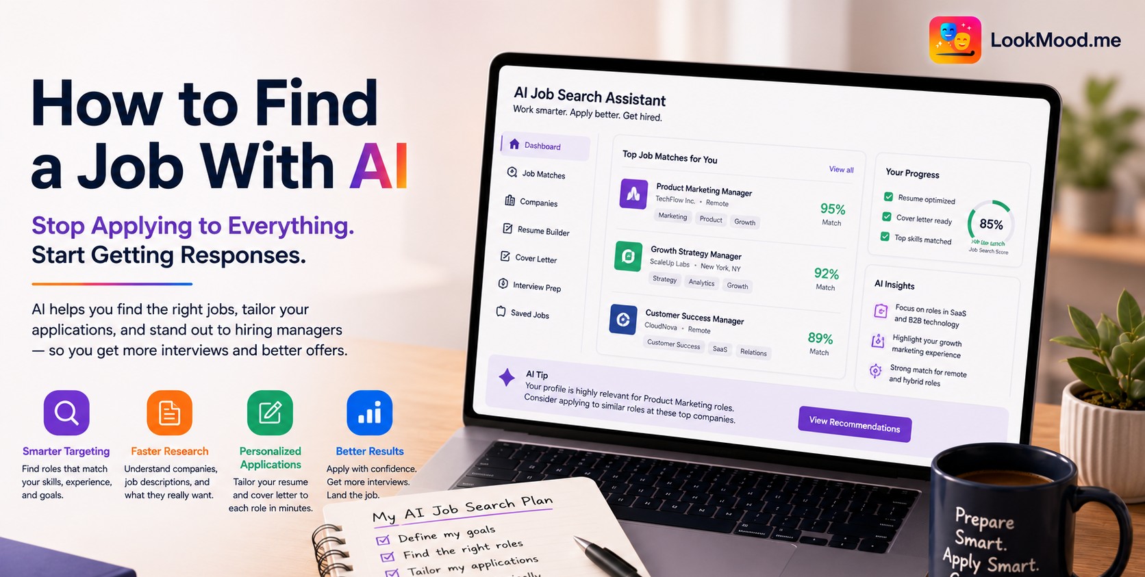 How to Find a Job With AI: Stop Applying to Everything