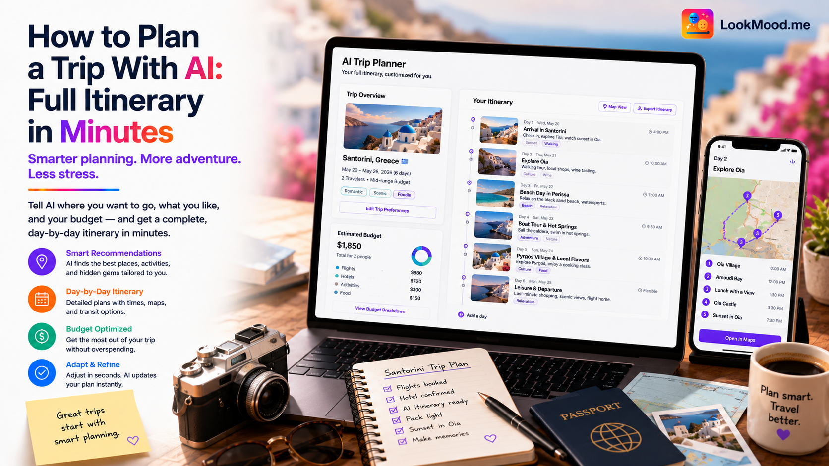 How to Plan a Trip With AI: Full Itinerary in Minutes
