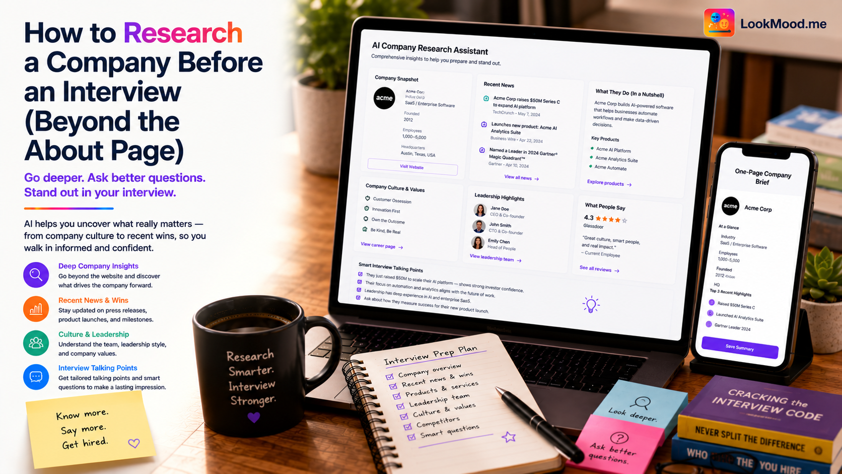 How to Research a Company Before an Interview (Beyond the About Page)