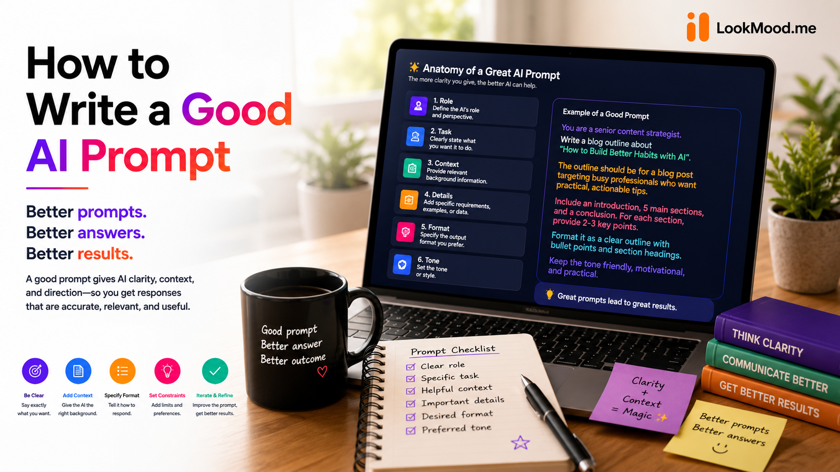 How to Write a Prompt That Actually Works (The Structure Behind Every Good One)
