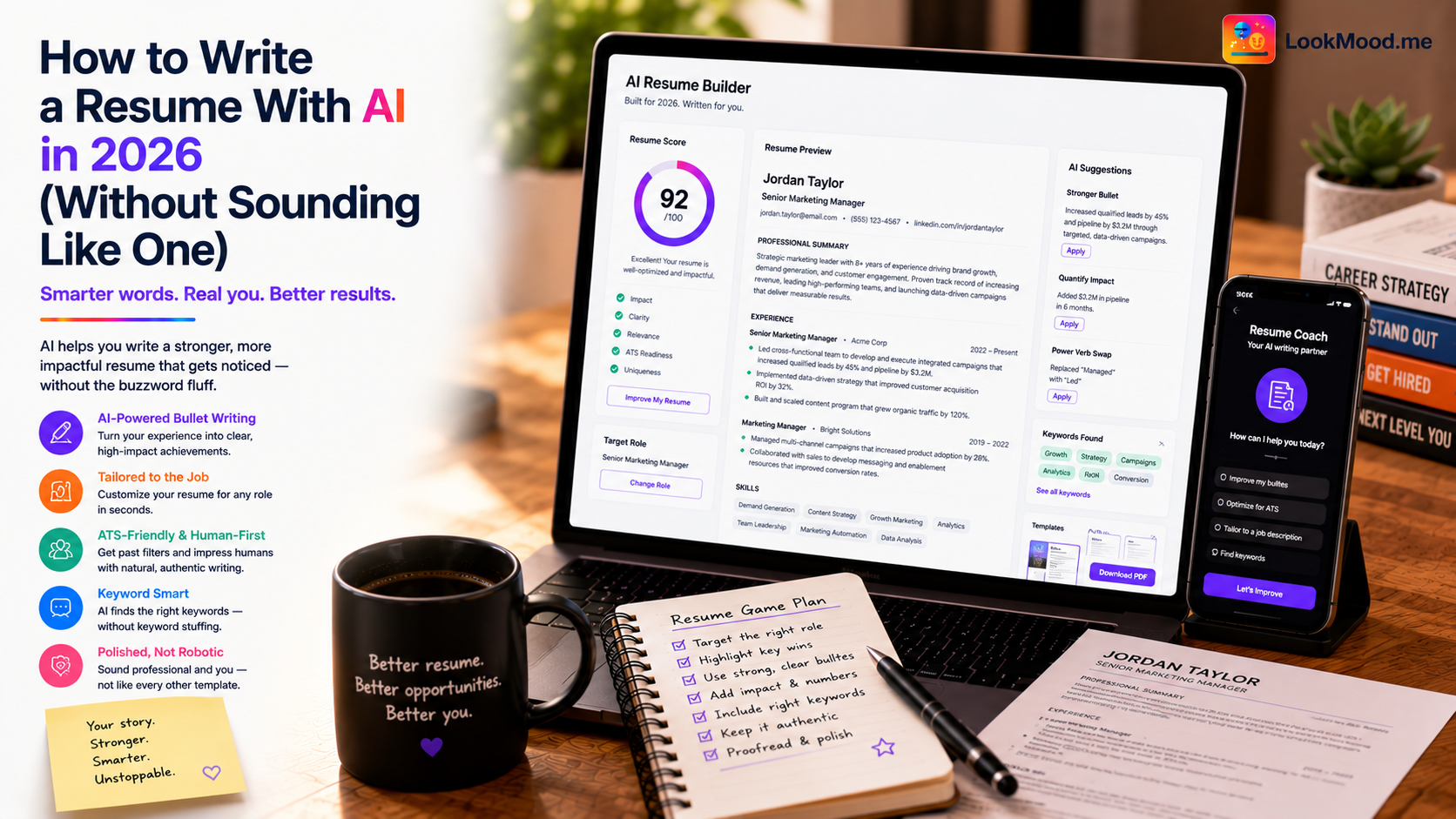How to Write a Resume With AI in 2026 (Without Sounding Like One)