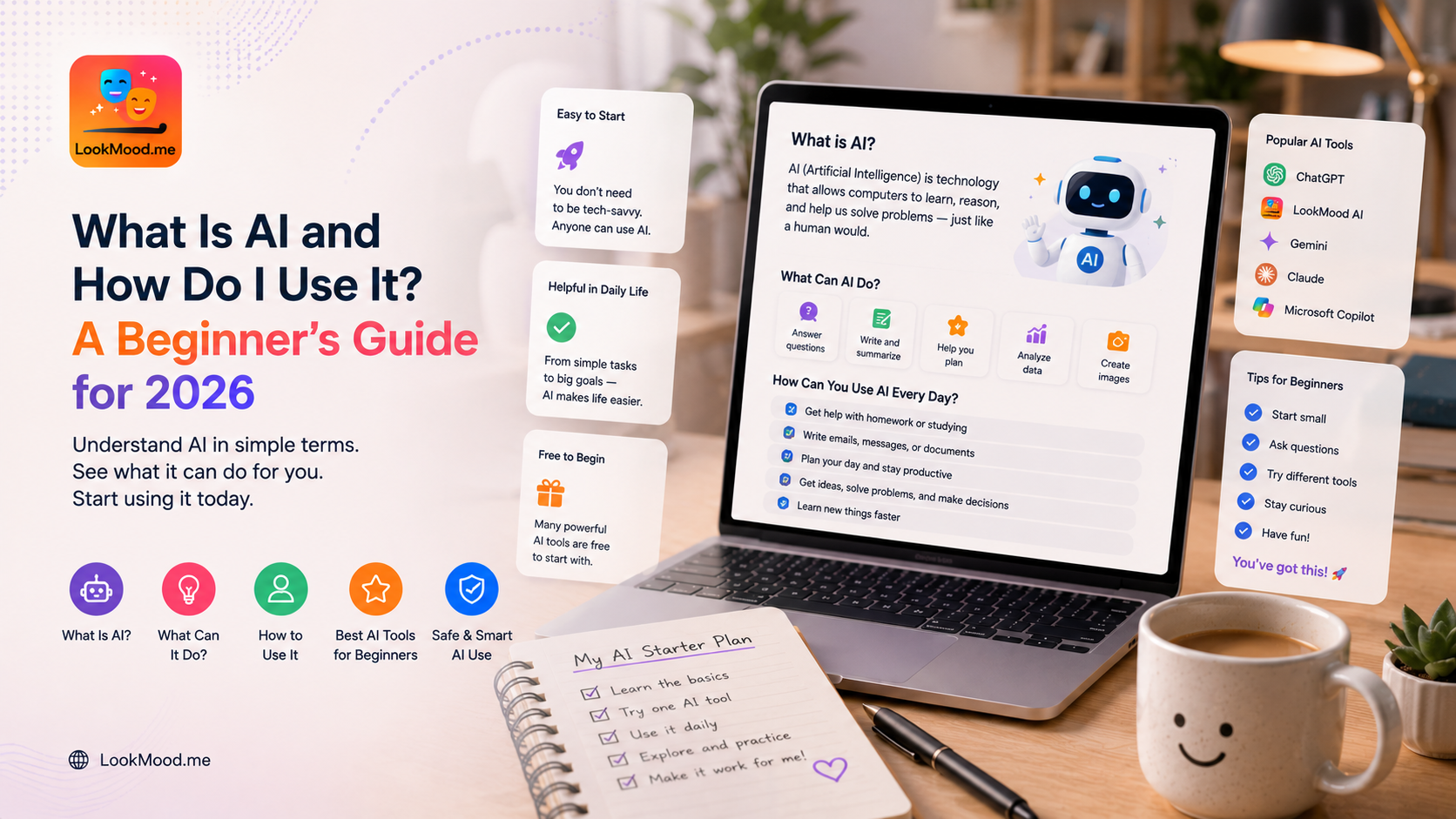 What Is AI and How Do I Use It? A Beginner's Guide for 2026